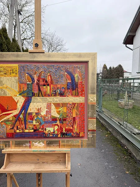 Image of Найкращий by Roman Opalinsky, size: 105х82, Painting medium, priced at $4000 Photo 4 of 8.