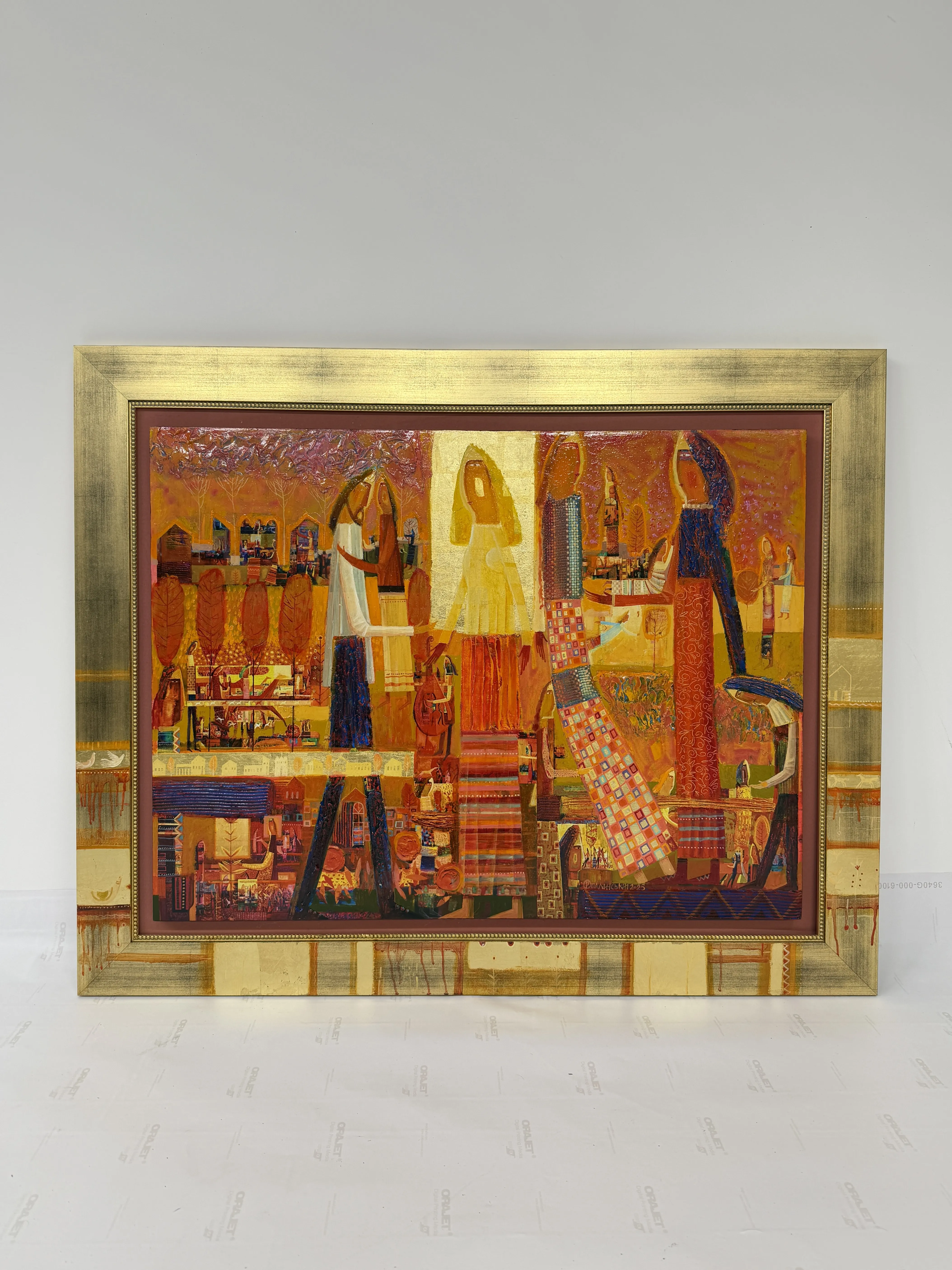 Image of Розмова з музами by Roman Opalinsky, size: 105х82, Painting medium, priced at $4000 Photo 1 of 12.