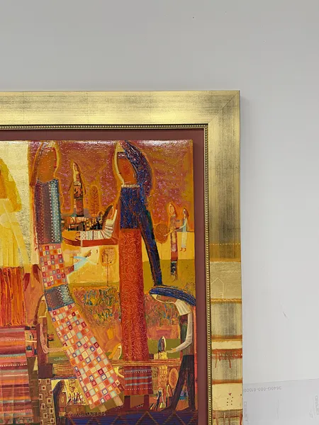 Image of Розмова з музами by Roman Opalinsky, size: 105х82, Painting medium, priced at $4000 Photo 12 of 12.