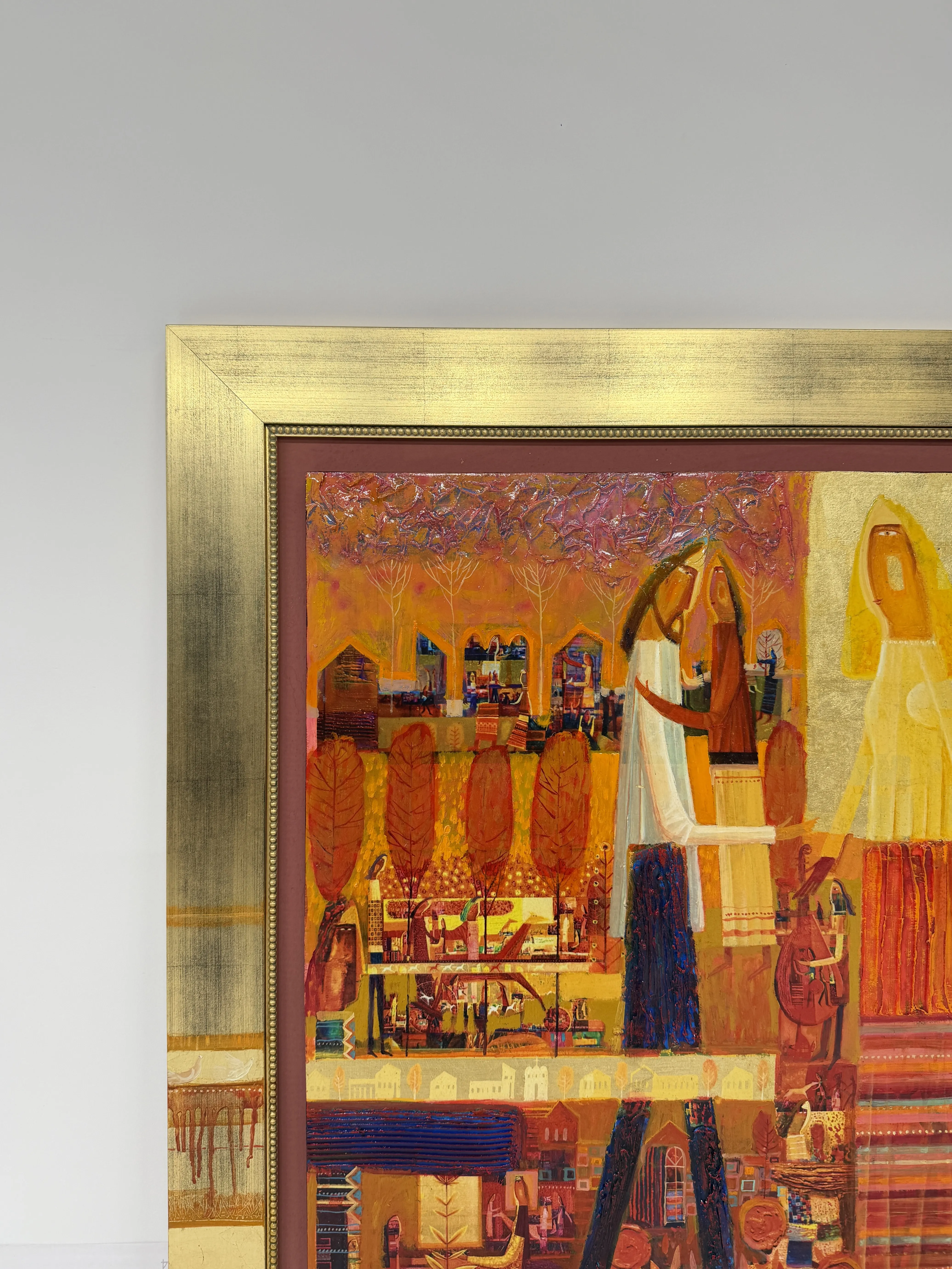 Image of Розмова з музами by Roman Opalinsky, size: 105х82, Painting medium, priced at $4000 Photo 11 of 12.