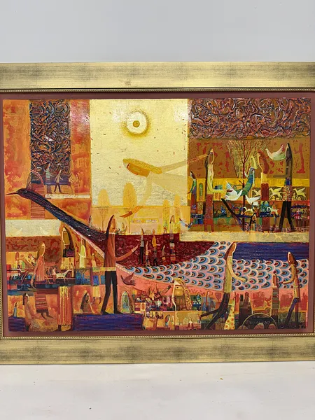 Image of Лагідна пташка by Roman Opalinsky, size: 102х82, Painting medium, priced at $4000 Photo 3 of 7.