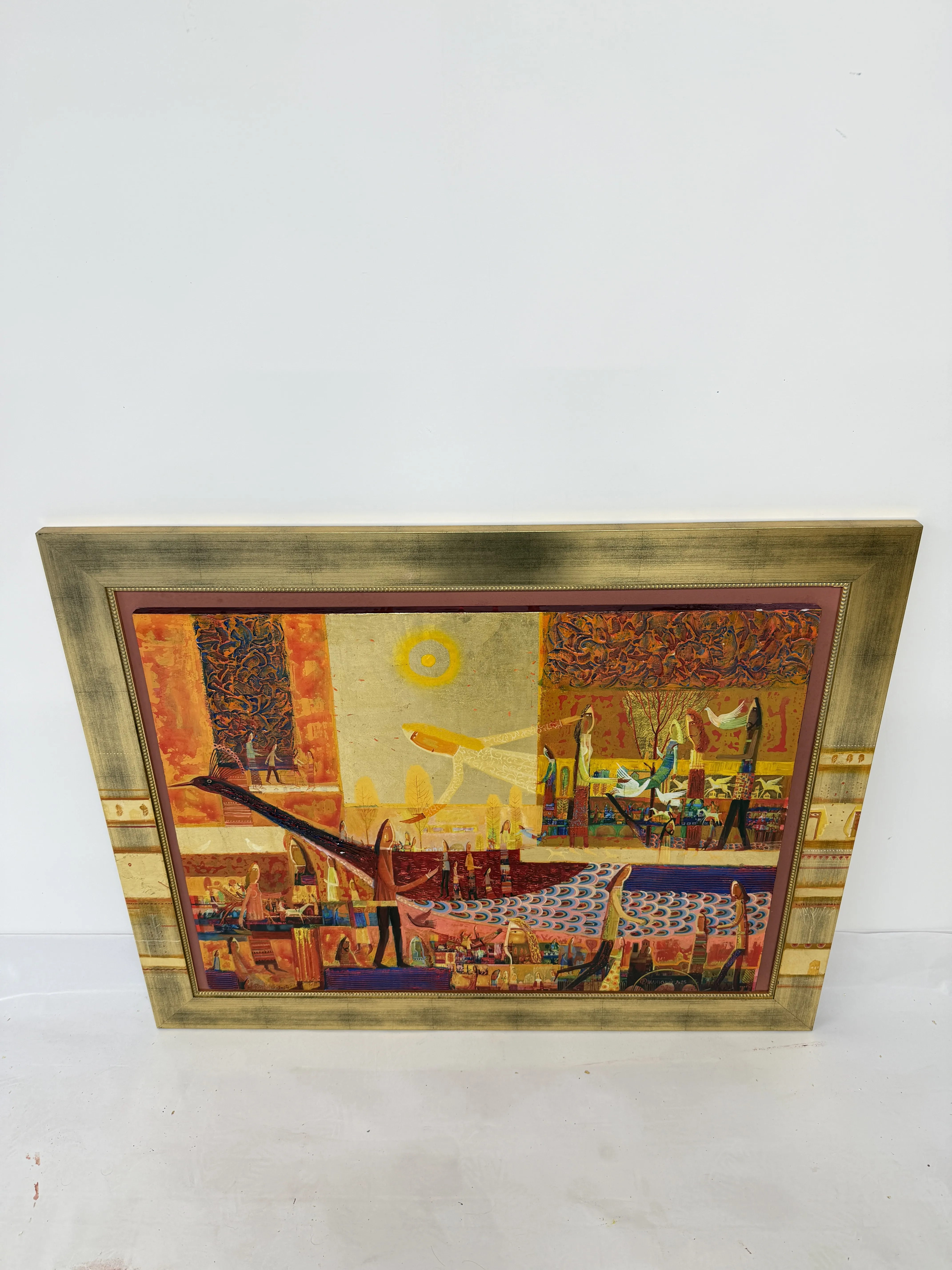 Image of Лагідна пташка by Roman Opalinsky, size: 102х82, Painting medium, priced at $4000 Photo 5 of 7.