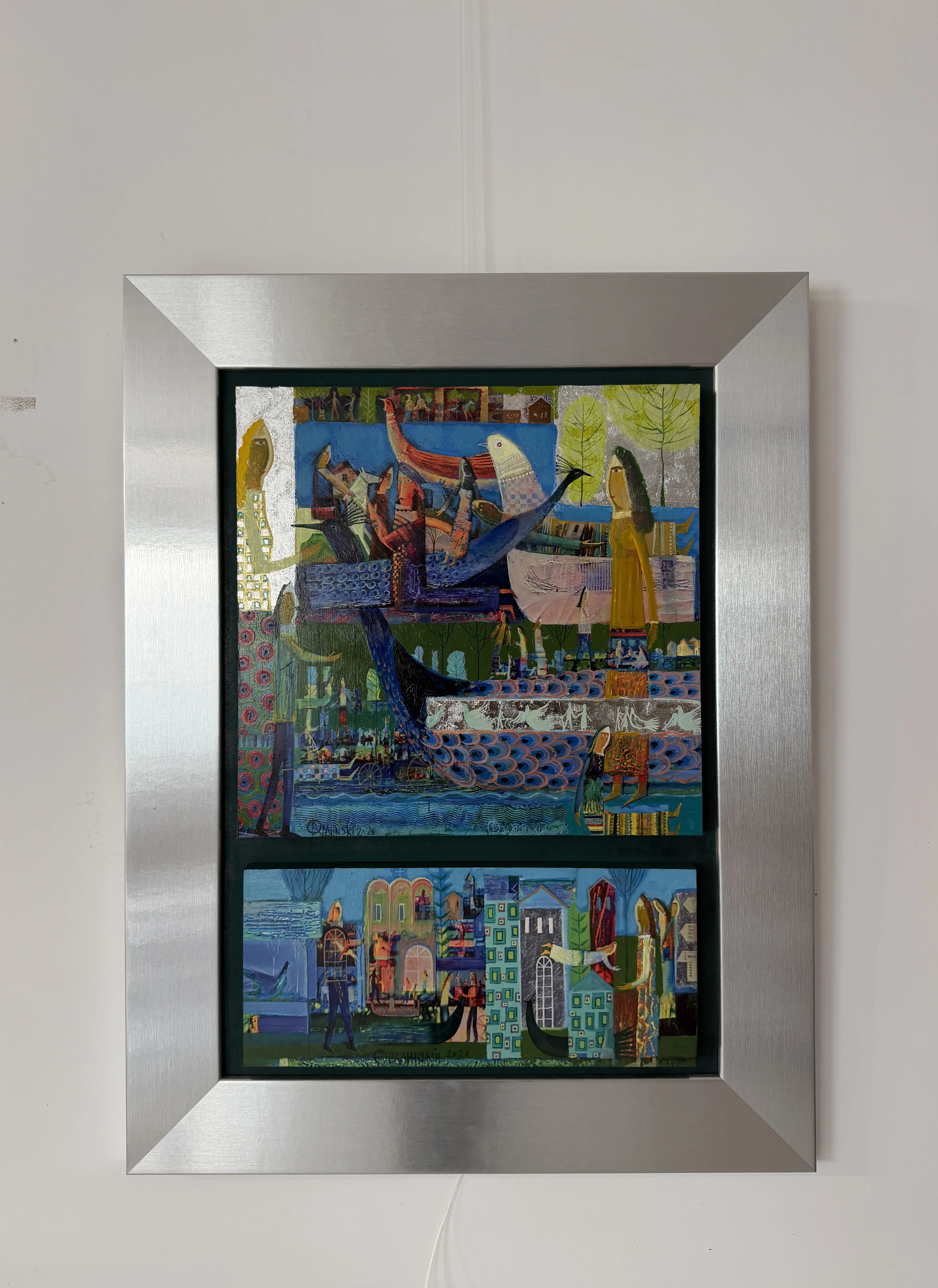 Image of Sunday morning by Roman Opalinsky, size: 73х56, made of oil on wood, Painting medium, from Horodok, priced at $1200 Photo 1 of 7.