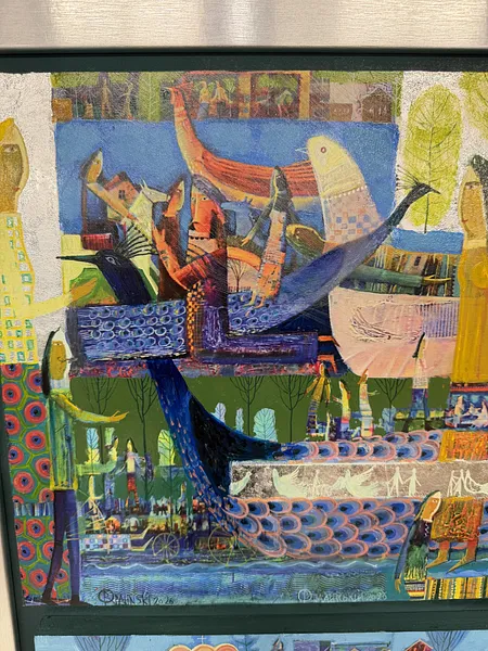 Image of Sunday morning by Roman Opalinsky, size: 73х56, made of oil on wood, Painting medium, from Horodok, priced at $1200 Photo 2 of 7.