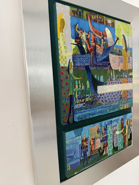 Image of Sunday morning by Roman Opalinsky, size: 73х56, made of oil on wood, Painting medium, from Horodok, priced at $1200 Photo 6 of 7.