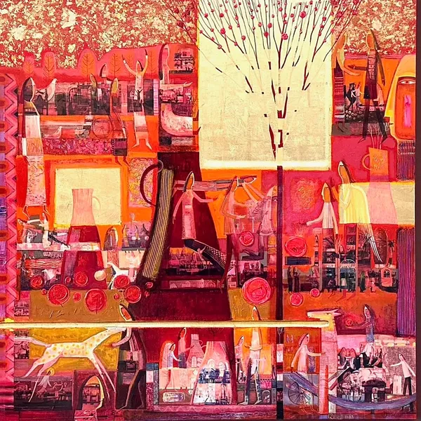 Obraz Untitled autorstwa Роман Опалинський, rozmiar: 120х120см, medium Живопис, cena: $4500