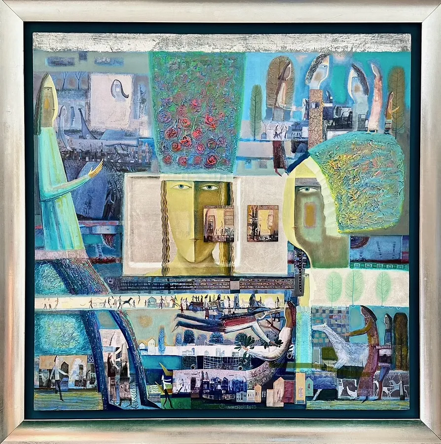 Obraz Untitled autorstwa Роман Опалинський, rozmiar: 70x60cm, medium Живопис, cena: $2000