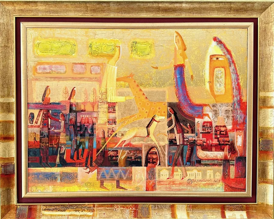 Obraz Untitled autorstwa Роман Опалинський, rozmiar: 70x60cm, medium Живопис, cena: $2000