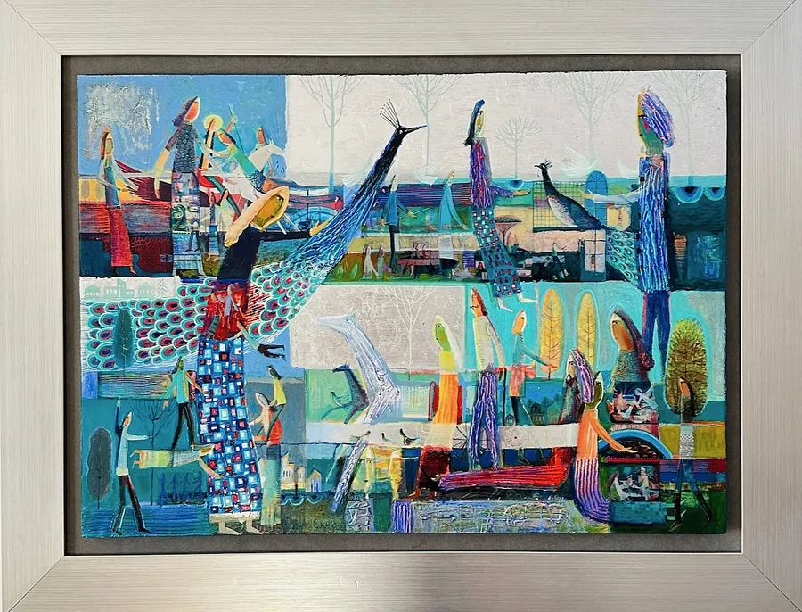 Obraz Untitled autorstwa Роман Опалинський, rozmiar: 70x60cm, medium Живопис, cena: $2000