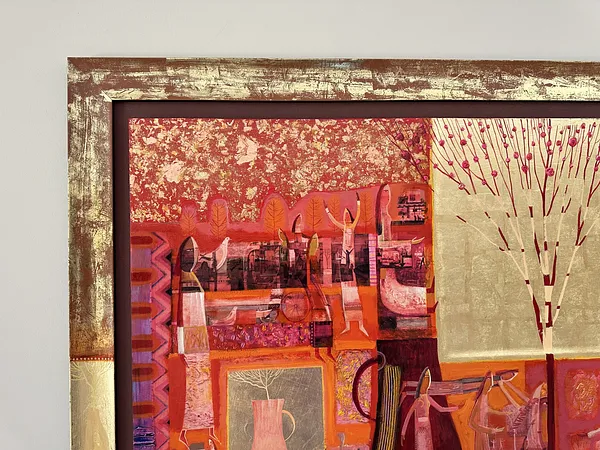 Image of Apple juice by Roman Opalinsky, size: 120х120см, made of oil/wood, Painting medium, from Horodok Photo 3 of 8.