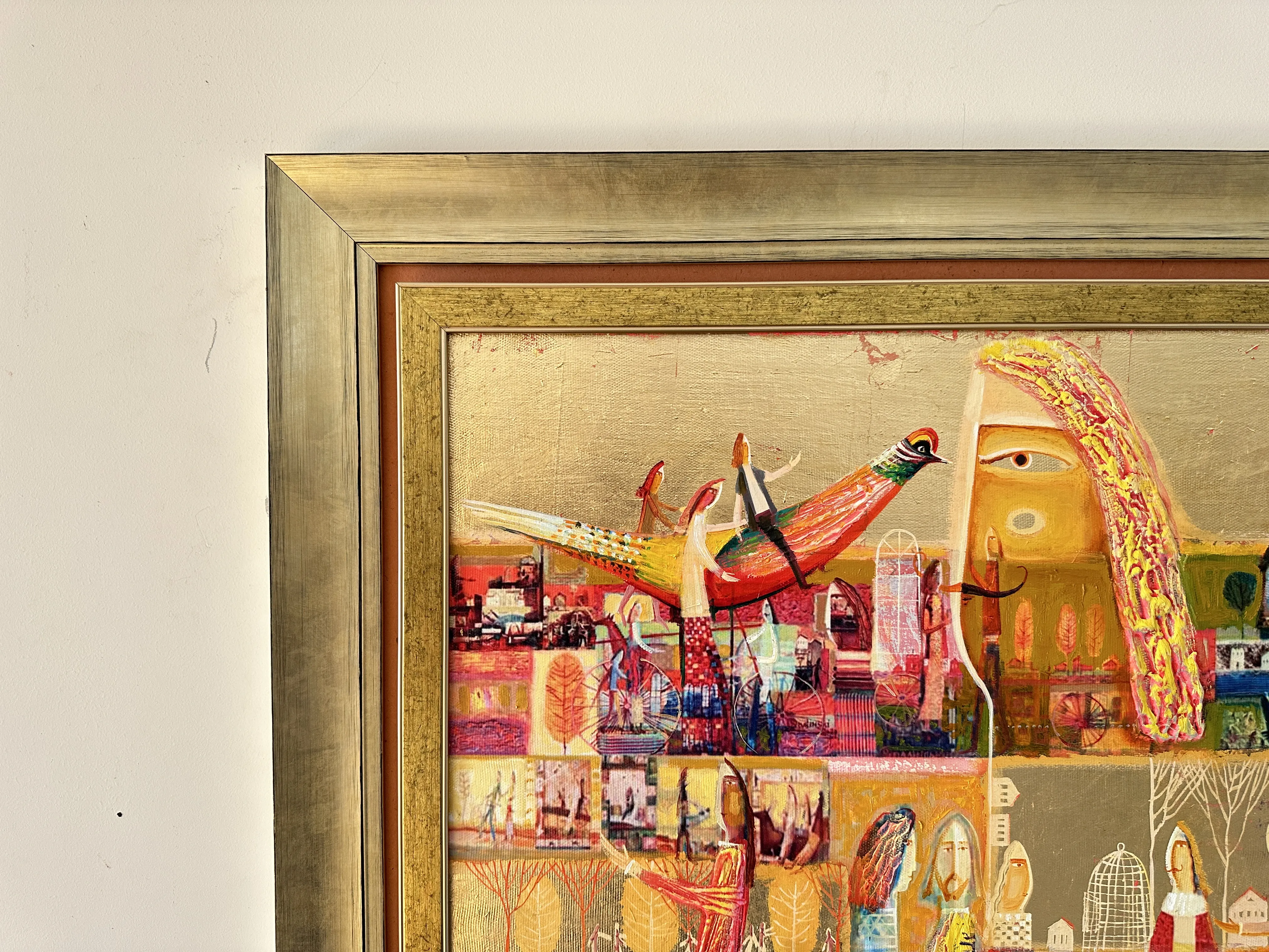 Image of Pheasant by Roman Opalinsky, size: 120х120см, made of oil/wood, Painting medium, from Horodok Photo 3 of 10.
