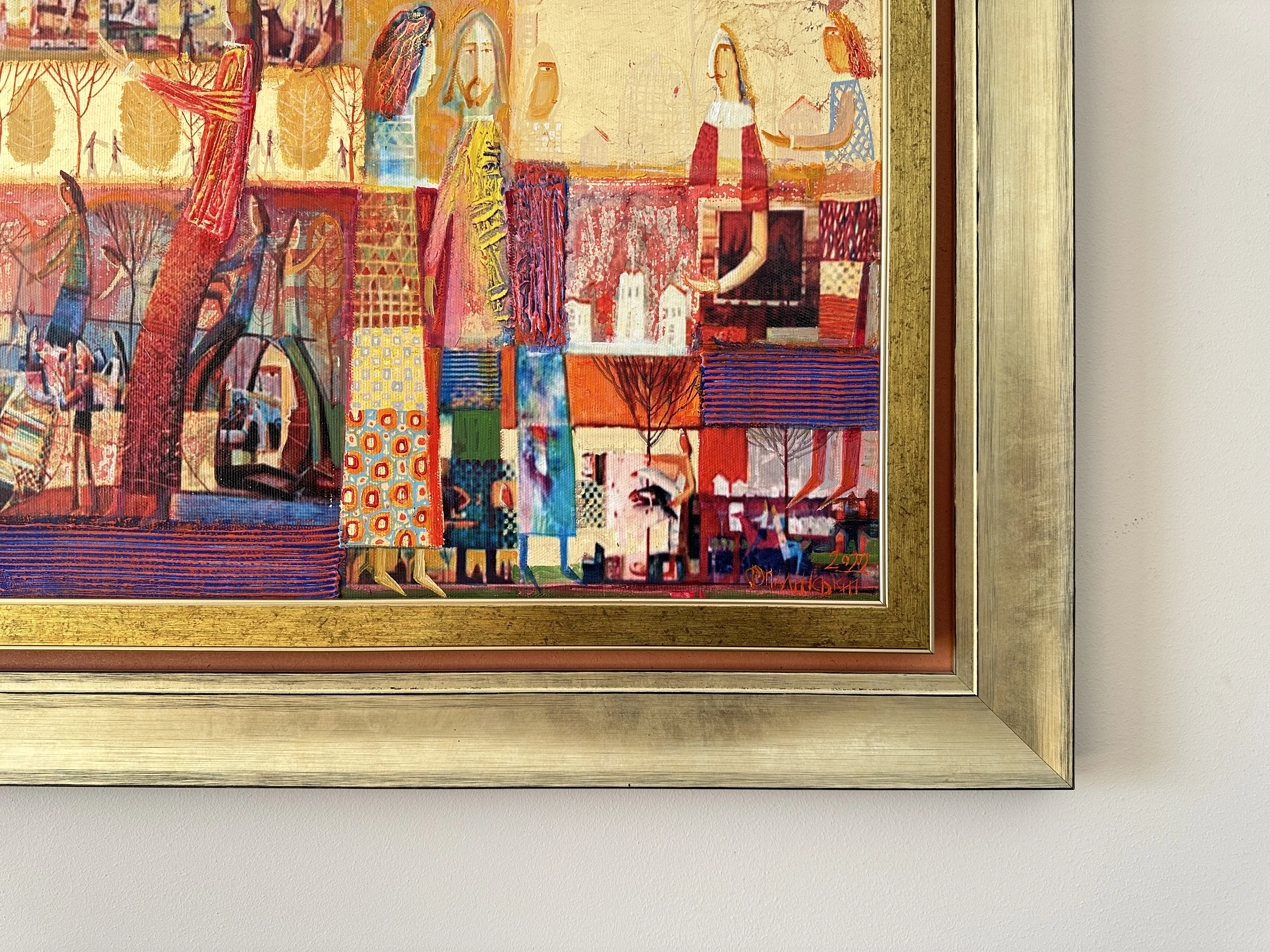 Image of Pheasant by Roman Opalinsky, size: 120х120см, made of oil/wood, Painting medium, from Horodok Photo 4 of 10.