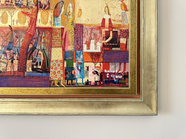 Image of Pheasant by Roman Opalinsky, size: 120х120см, made of oil/wood, Painting medium, from Horodok Photo 4 of 10.