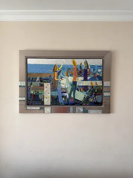 Image of Young Moon by Roman Opalinsky, size: 104х71см, made of oil/wood, Painting medium, from Horodok, priced at $2500 Photo 11 of 12.