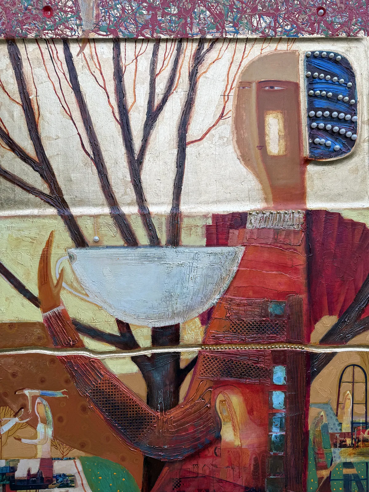 Obraz Тутове дерево autorstwa Roman Opaliński, rozmiar: 375x250cm, wykonany z олія/дерево, medium Malarstwo, z Городок, cena: $30000 Zdjęcie 7 z 19.