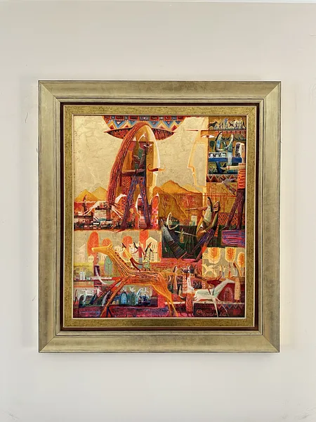 Зображення "Горяни" від Роман Опалинський, розмір: 93x83cm, матеріали: олія/дерево, медіум: Живопис, місто: Городок Фото 8 з 8.