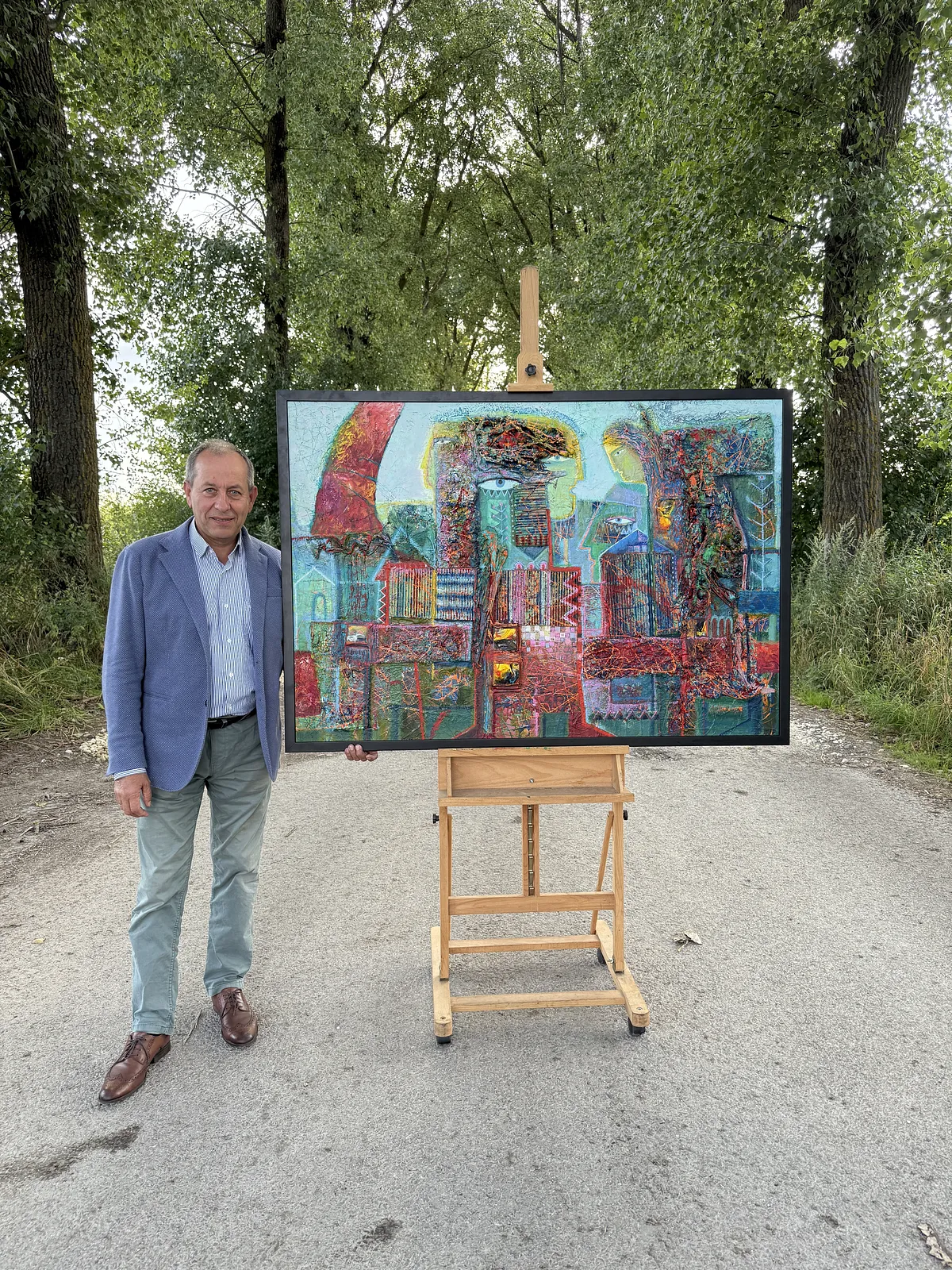 Obraz Спорідненість autorstwa Roman Opaliński, rozmiar: 150x105cm, medium Malarstwo, z Городок, cena: $4000 Zdjęcie 2 z 20.