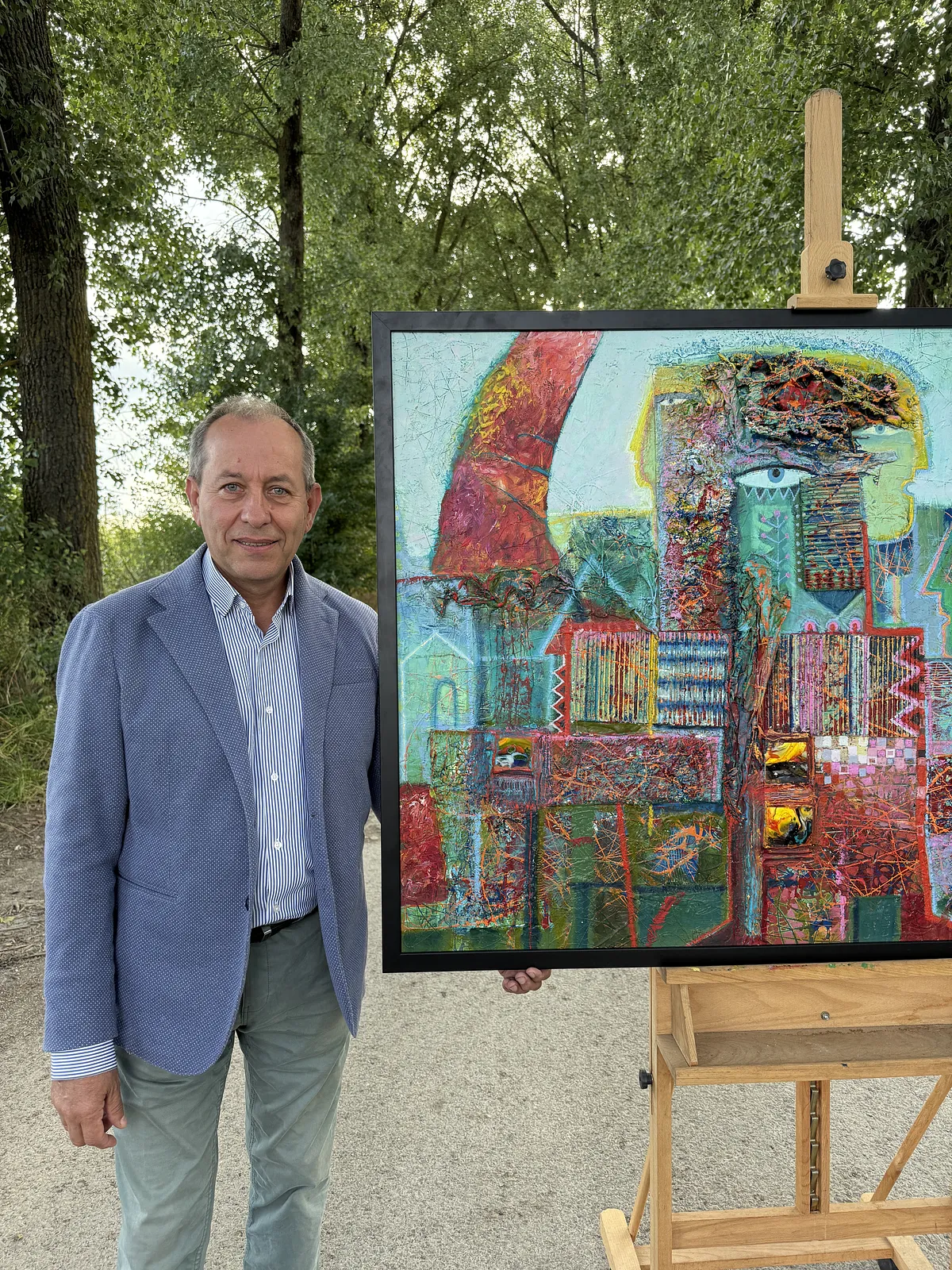 Obraz Спорідненість autorstwa Roman Opaliński, rozmiar: 150x105cm, medium Malarstwo, z Городок, cena: $4000 Zdjęcie 3 z 20.