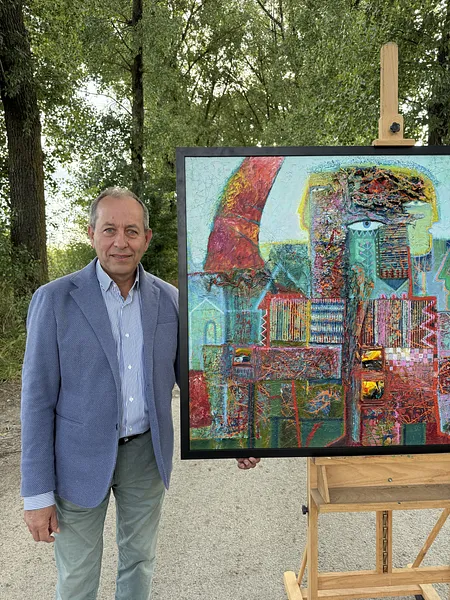 Зображення "Спорідненість" від Роман Опалинський, розмір: 150x105cm, медіум: Живопис, місто: Городок, ціна: $4000 Фото 3 з 20.