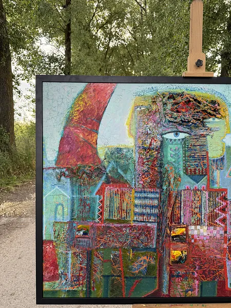 Зображення "Спорідненість" від Роман Опалинський, розмір: 150x105cm, медіум: Живопис, місто: Городок, ціна: $4000 Фото 4 з 20.