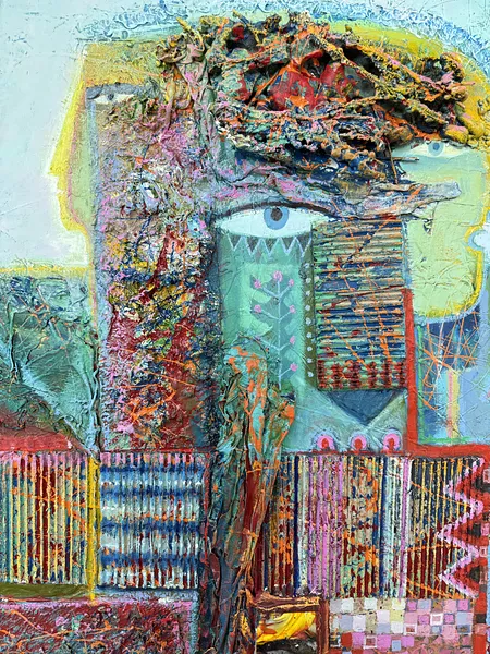 Image of Affinity by Roman Opalinsky, size: 150x105cm, Painting medium, from Horodok, priced at $4000 Photo 5 of 20.