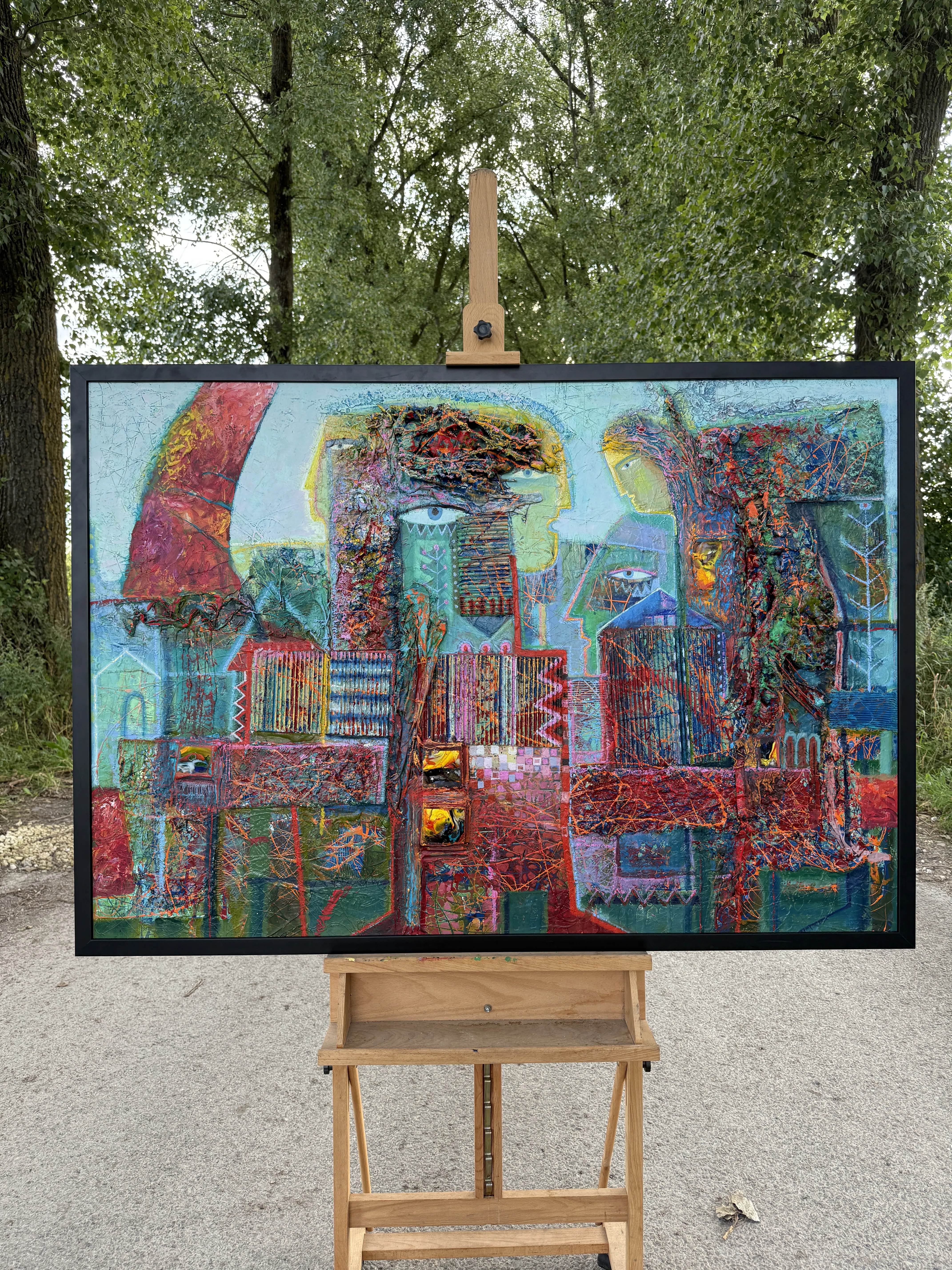 Зображення "Спорідненість" від Роман Опалинський, розмір: 150x105cm, медіум: Живопис, місто: Городок, ціна: $4000 Фото 7 з 20.