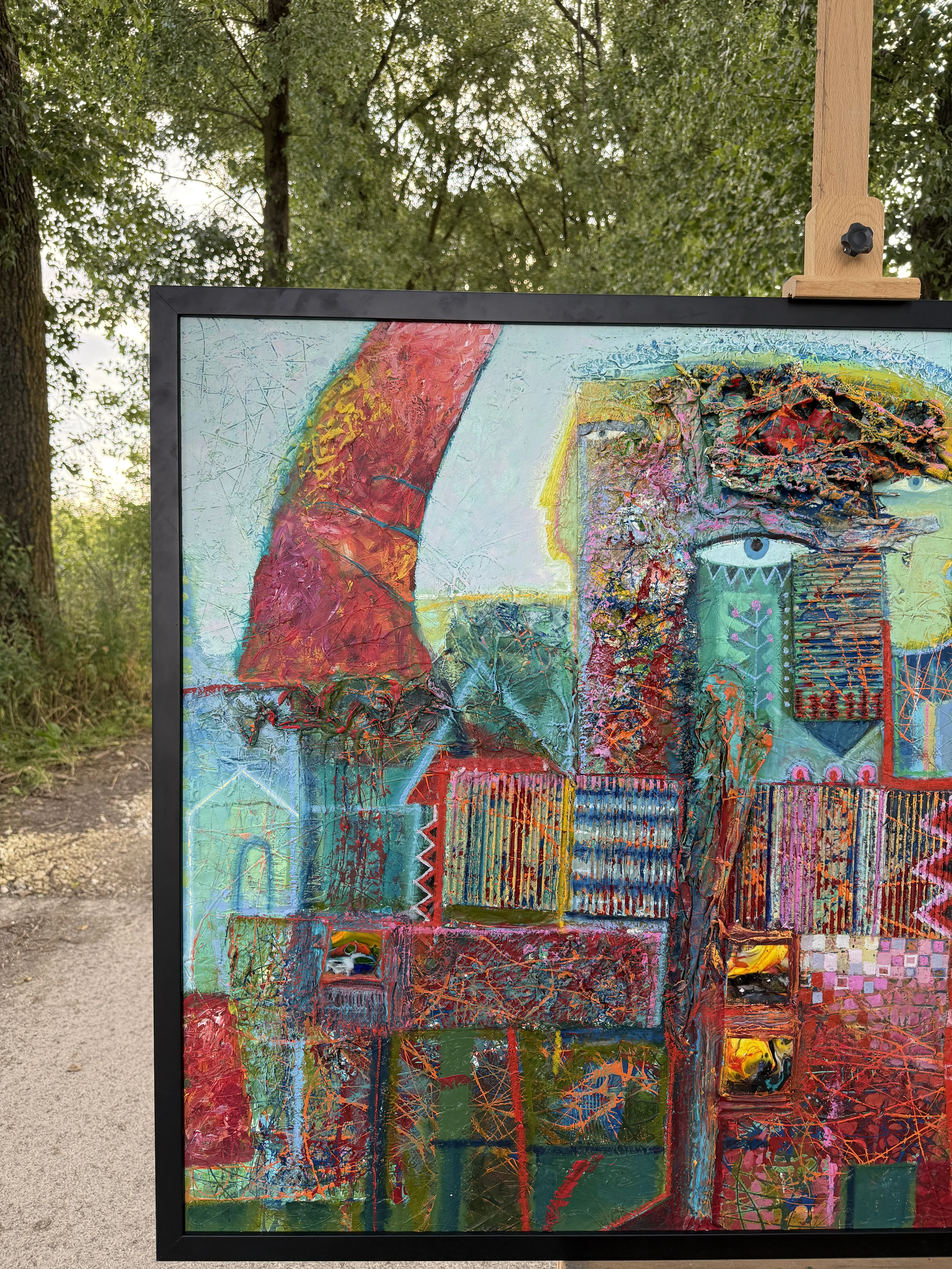 Зображення "Спорідненість" від Роман Опалинський, розмір: 150x105cm, медіум: Живопис, місто: Городок, ціна: $4000 Фото 8 з 20.