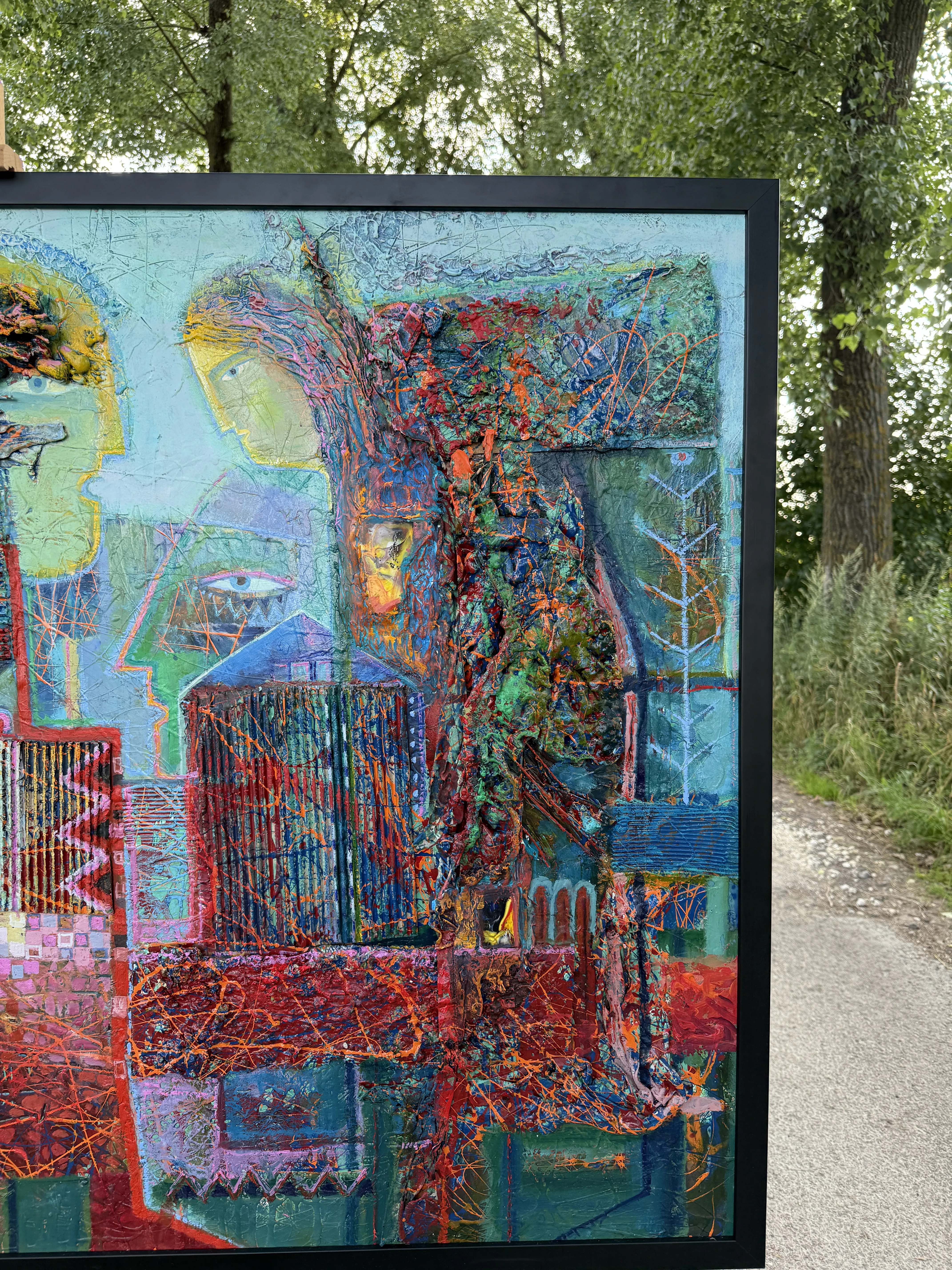 Зображення "Спорідненість" від Роман Опалинський, розмір: 150x105cm, медіум: Живопис, місто: Городок, ціна: $4000 Фото 10 з 20.