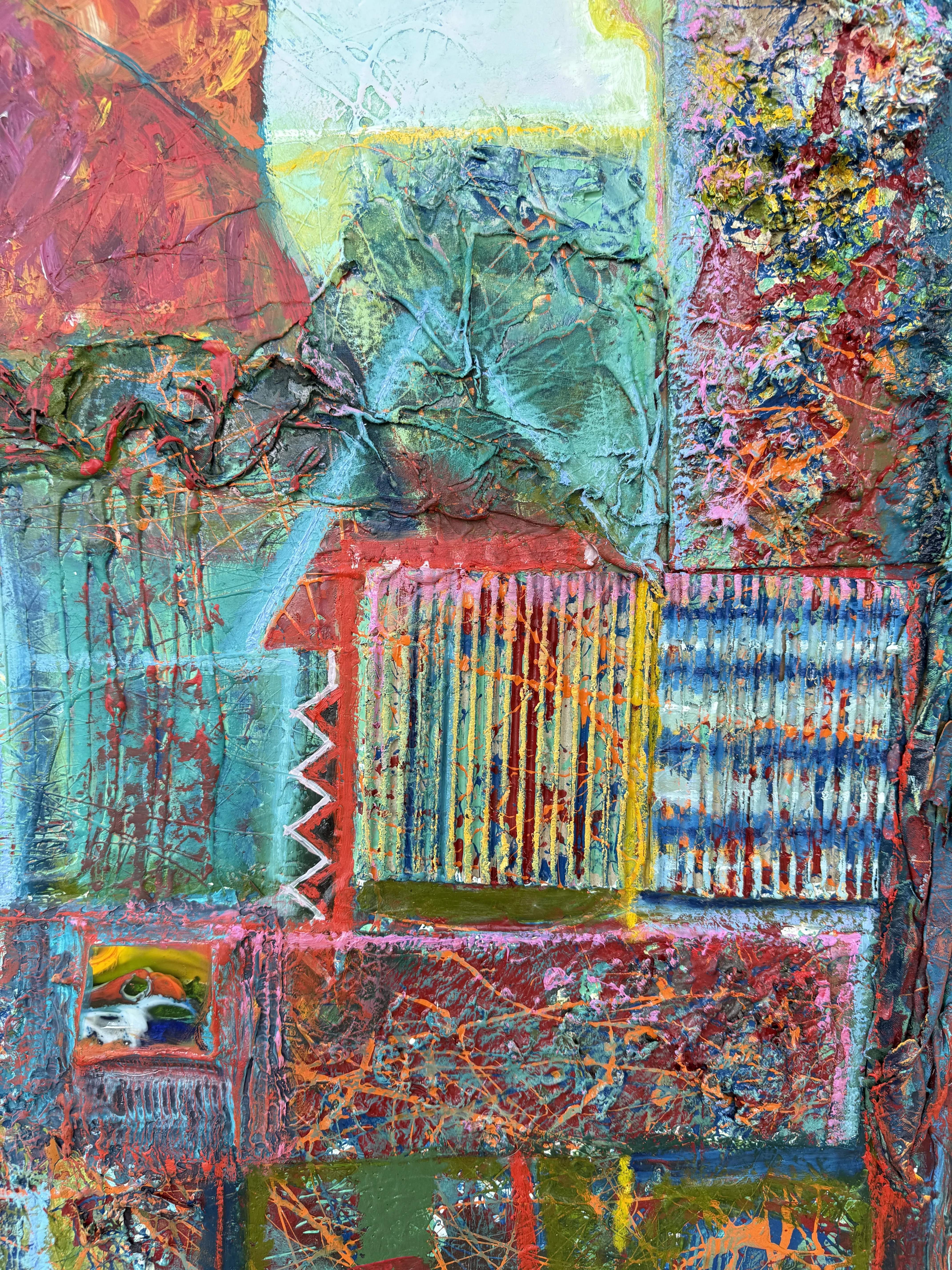 Image of Affinity by Roman Opalinsky, size: 150x105cm, Painting medium, from Horodok, priced at $4000 Photo 11 of 20.