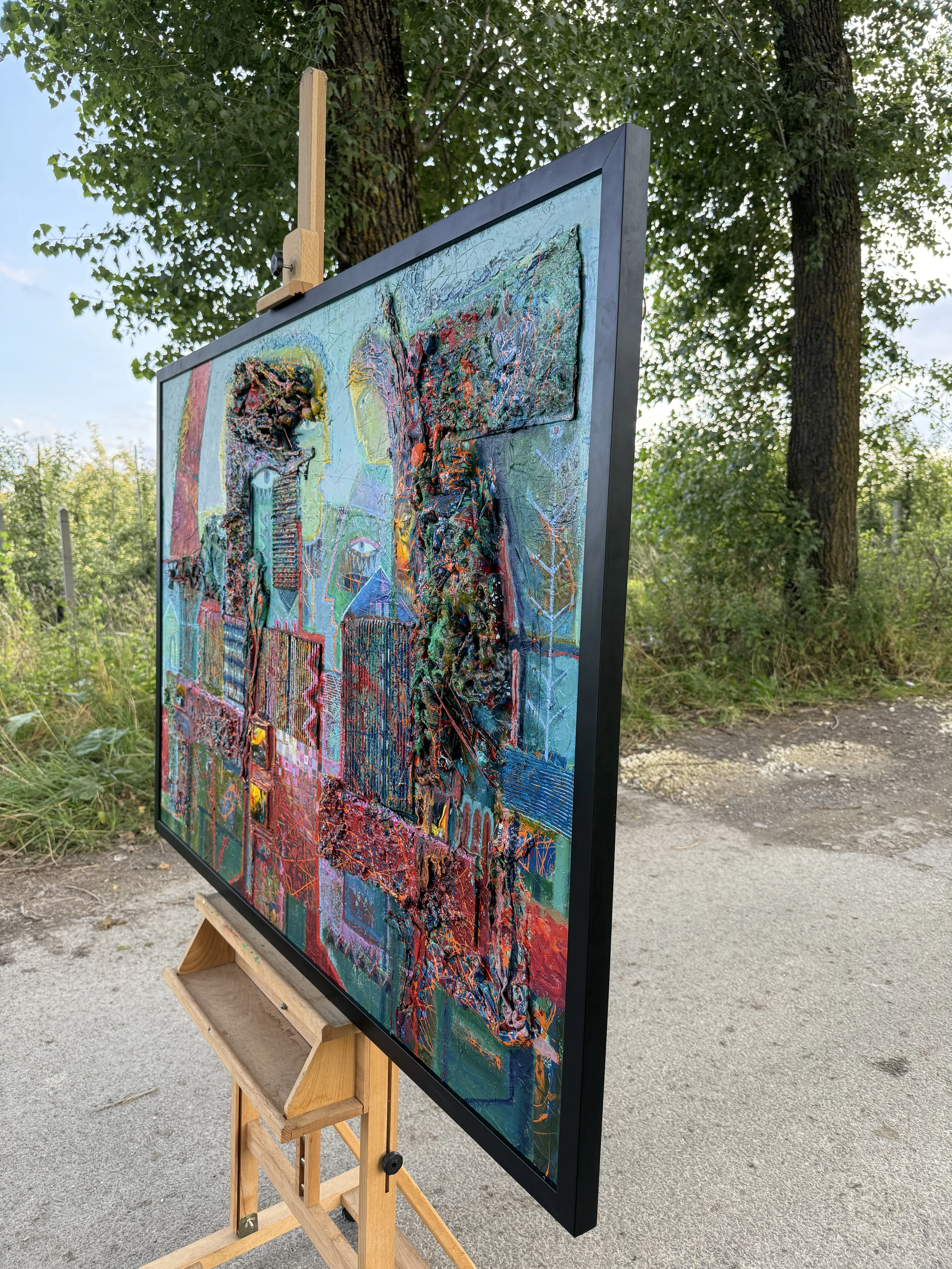 Зображення "Спорідненість" від Роман Опалинський, розмір: 150x105cm, медіум: Живопис, місто: Городок, ціна: $4000 Фото 13 з 20.