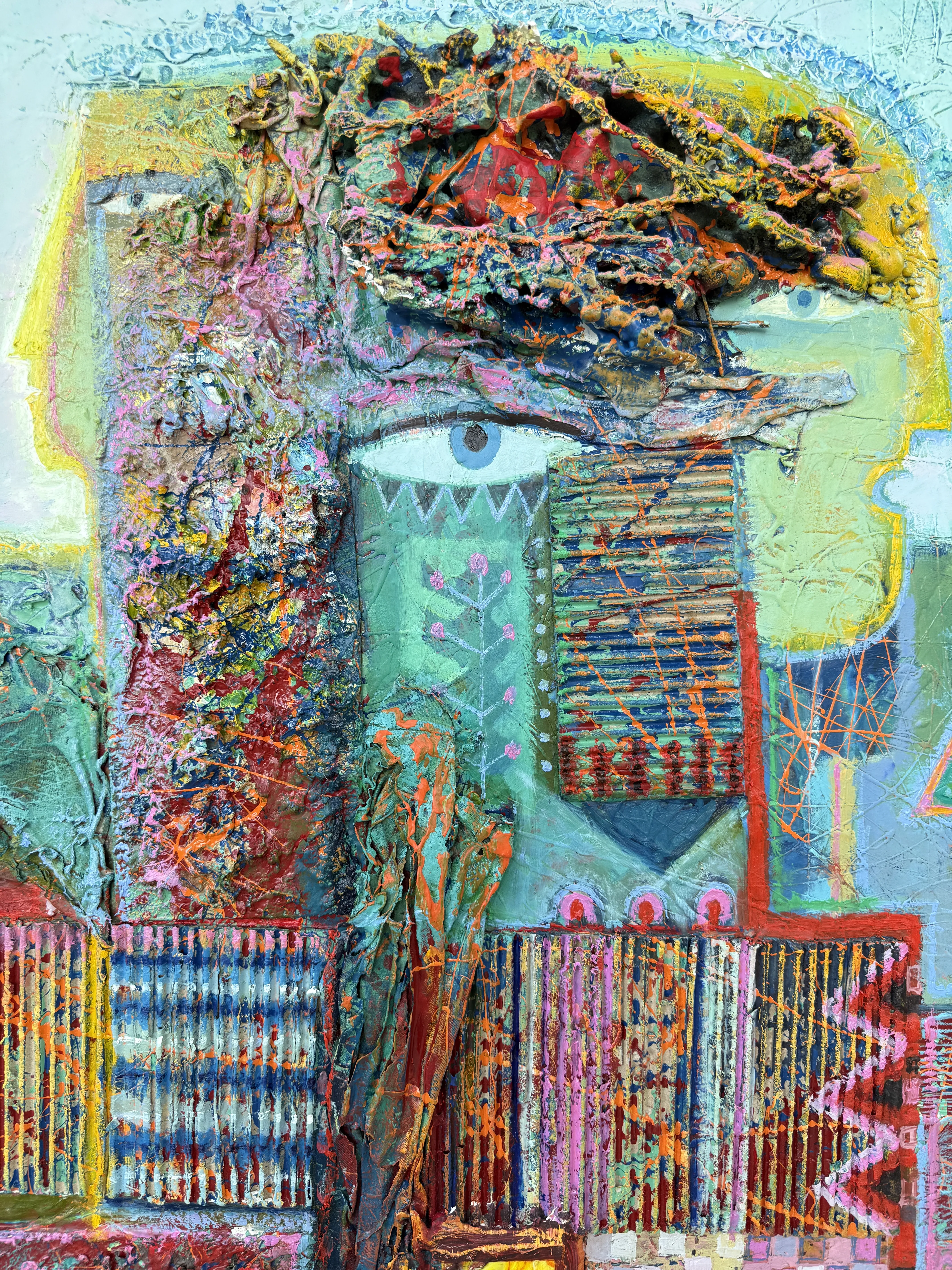 Image of Affinity by Roman Opalinsky, size: 150x105cm, Painting medium, from Horodok, priced at $4000 Photo 14 of 20.