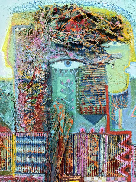 Image of Affinity by Roman Opalinsky, size: 150x105cm, Painting medium, from Horodok, priced at $4000 Photo 14 of 20.