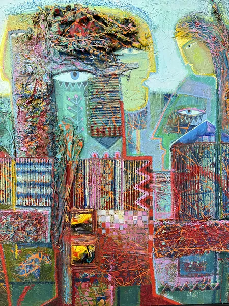 Зображення "Спорідненість" від Роман Опалинський, розмір: 150x105cm, медіум: Живопис, місто: Городок, ціна: $4000 Фото 18 з 20.