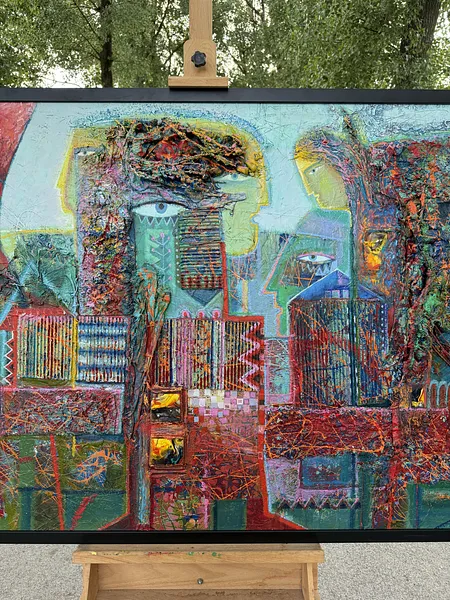 Зображення "Спорідненість" від Роман Опалинський, розмір: 150x105cm, медіум: Живопис, місто: Городок, ціна: $4000 Фото 20 з 20.