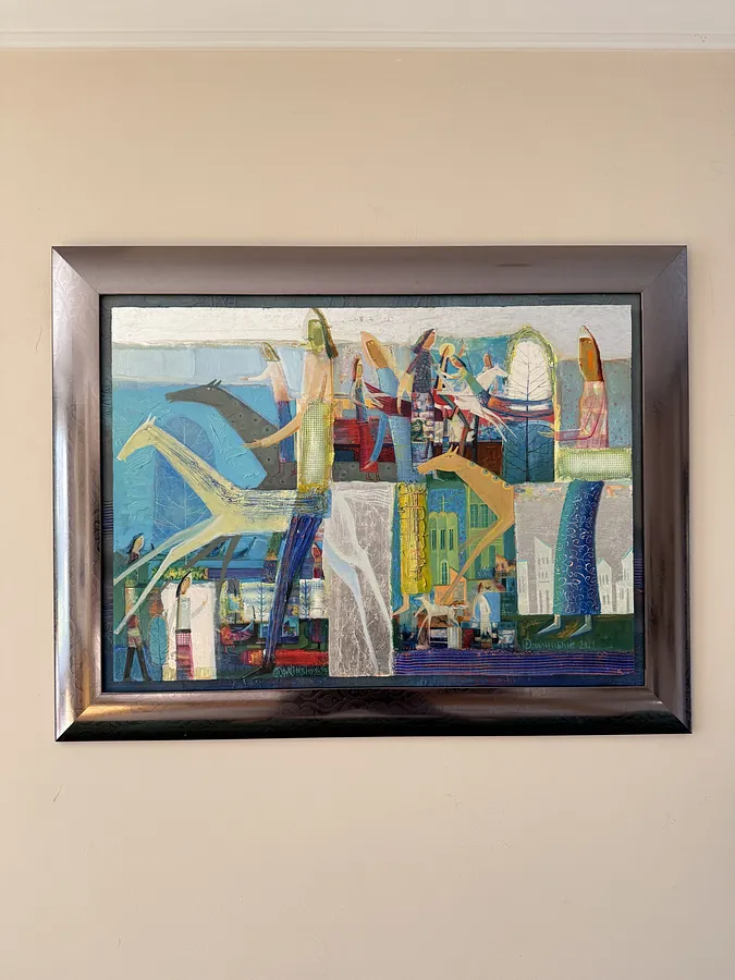 Зображення "Дербі" від Роман Опалинський, розмір: 88x68cm, матеріали: олія/дерево, медіум: Живопис, місто: Городок, ціна: $2000