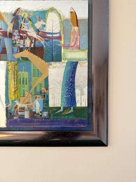 Зображення "Дербі" від Роман Опалинський, розмір: 88x68cm, матеріали: олія/дерево, медіум: Живопис, місто: Городок, ціна: $2000 Фото 8 з 15.