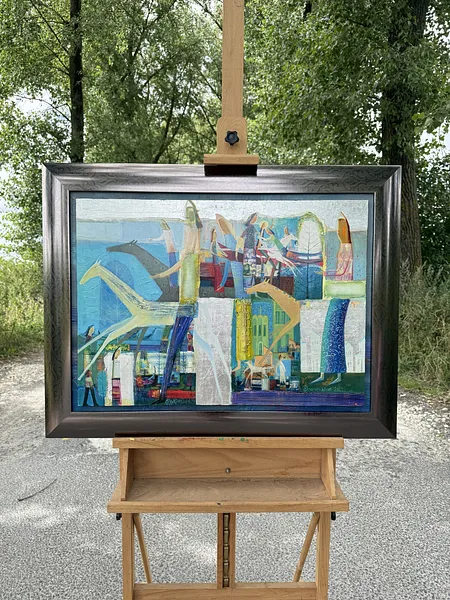 Зображення "Дербі" від Роман Опалинський, розмір: 88x68cm, матеріали: олія/дерево, медіум: Живопис, місто: Городок, ціна: $2000 Фото 13 з 15.