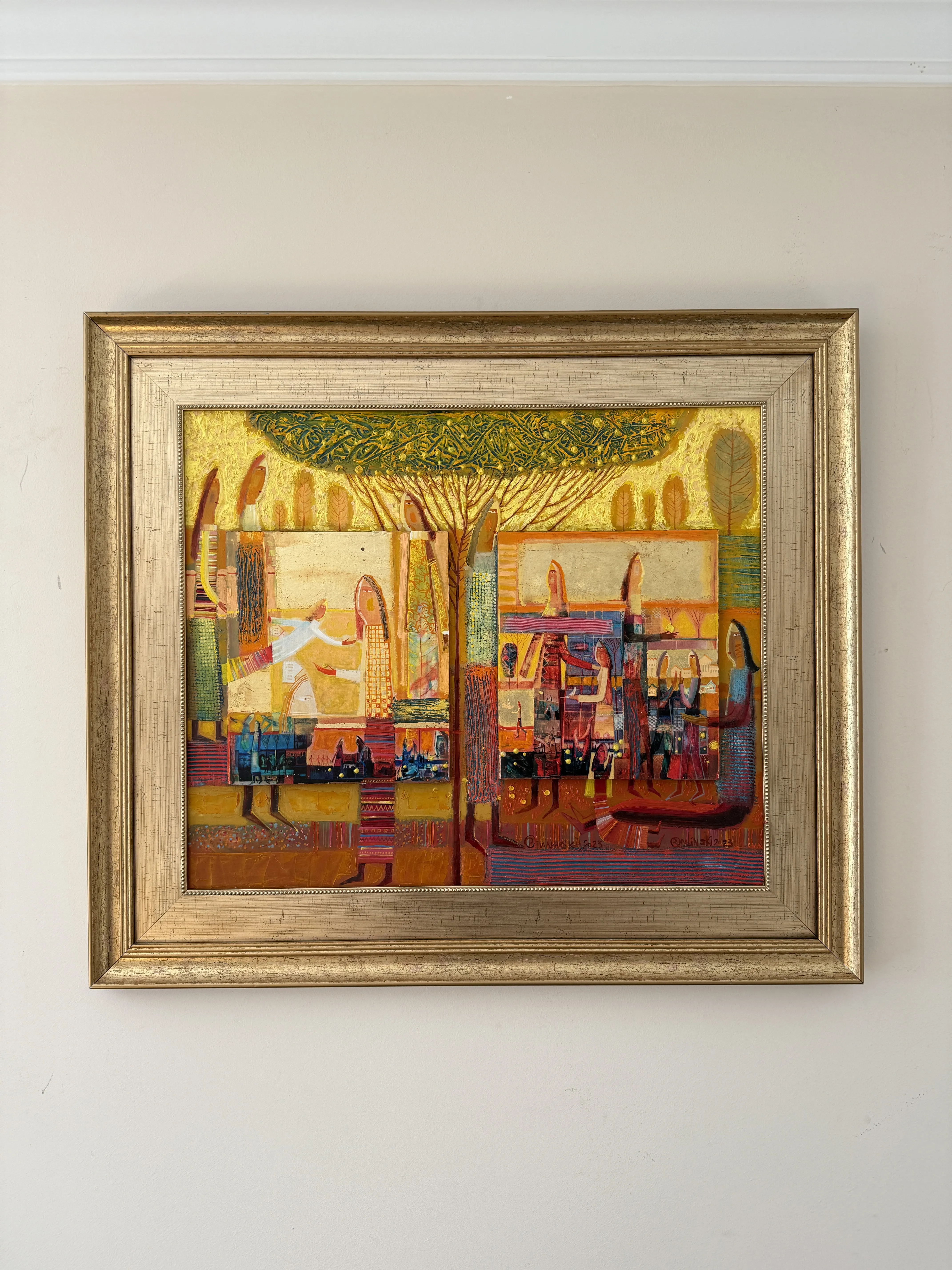 Image of Yellow apples by Roman Opalinsky, size: 78х68см, made of oil/wood, Painting medium, from Horodok Photo 1 of 13.