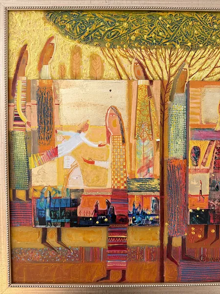 Image of Yellow apples by Roman Opalinsky, size: 78х68см, made of oil/wood, Painting medium, from Horodok Photo 3 of 13.