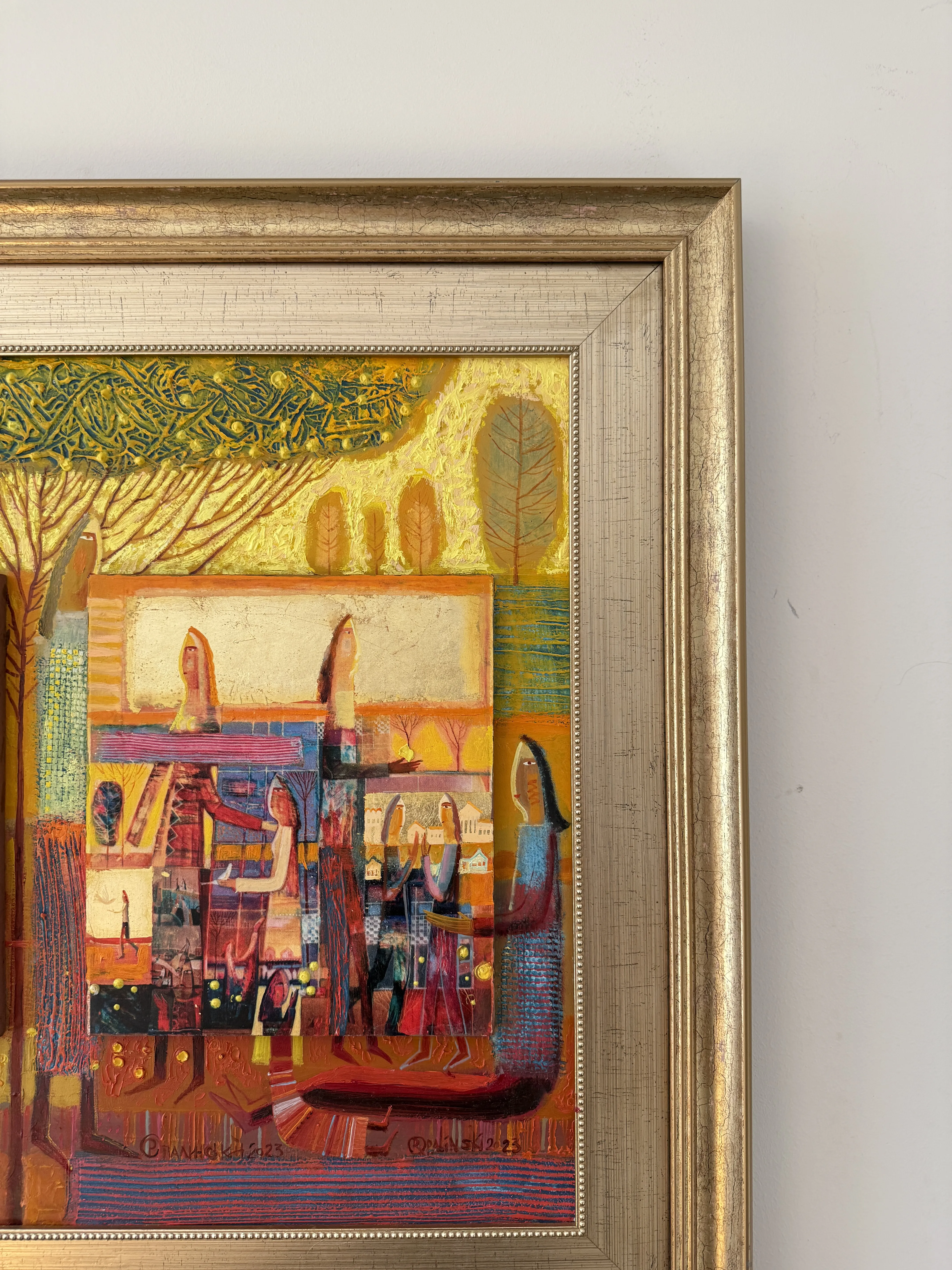 Image of Yellow apples by Roman Opalinsky, size: 78х68см, made of oil/wood, Painting medium, from Horodok Photo 4 of 13.
