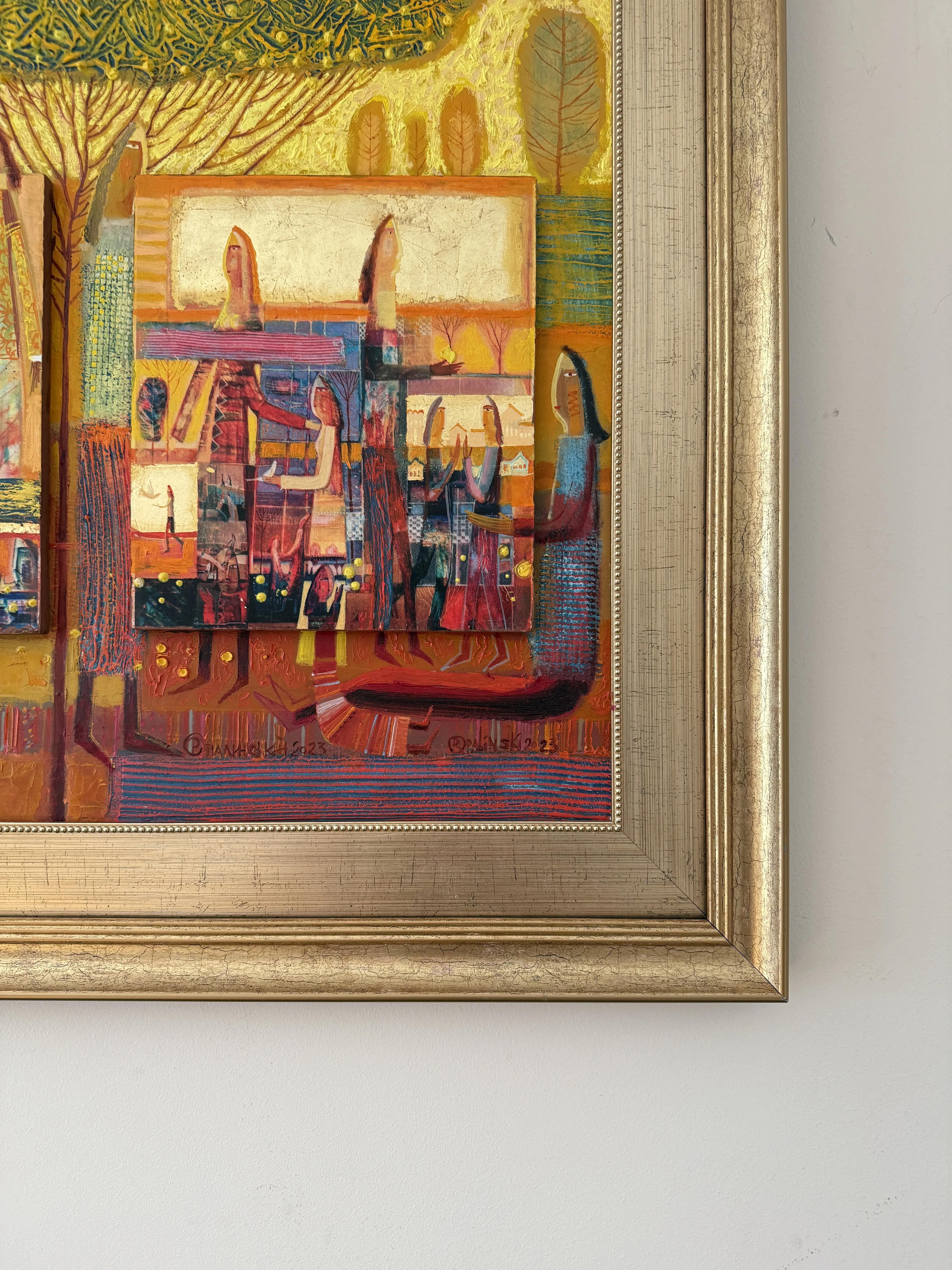 Image of Yellow apples by Roman Opalinsky, size: 78х68см, made of oil/wood, Painting medium, from Horodok Photo 6 of 13.