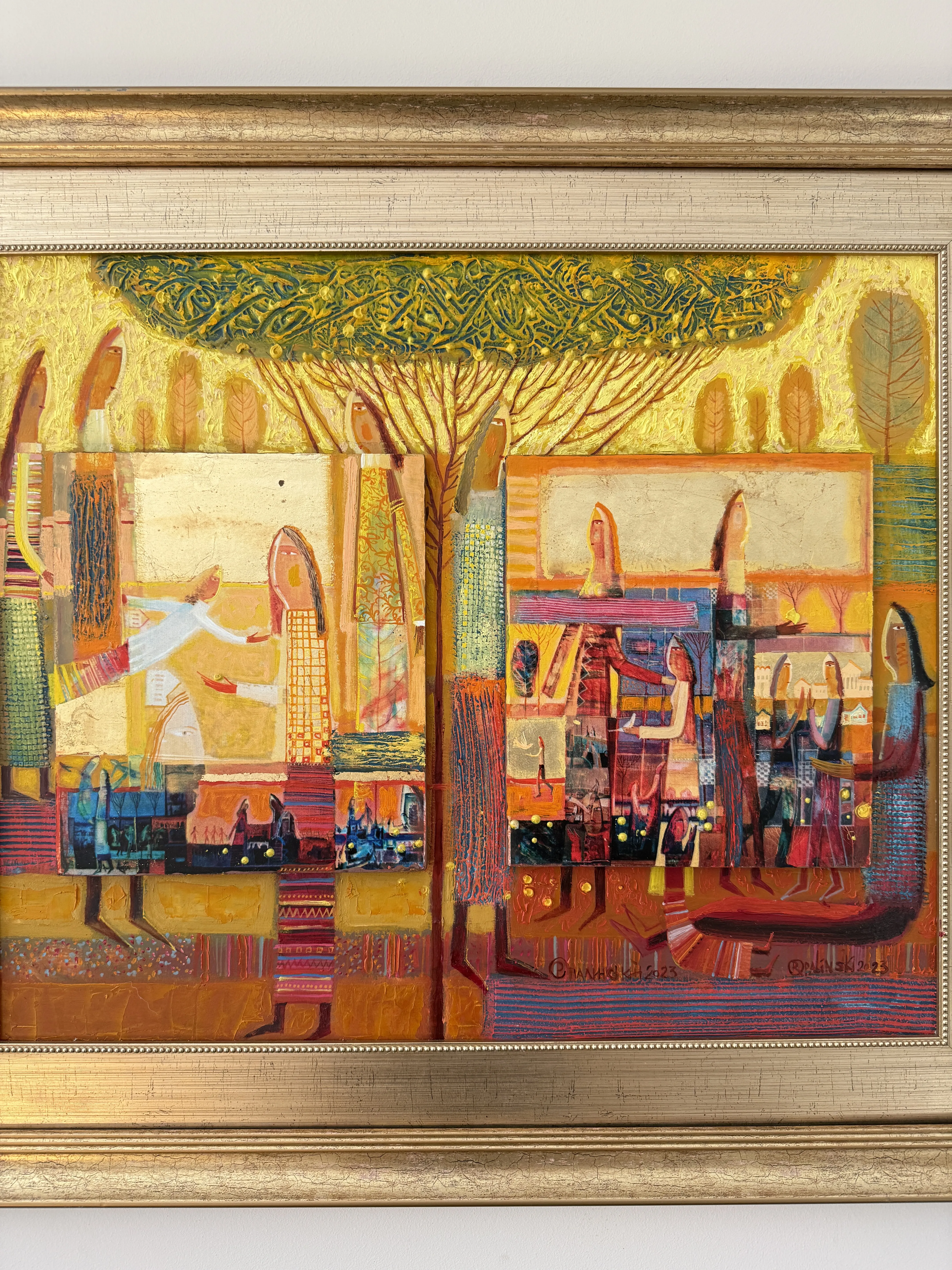 Image of Yellow apples by Roman Opalinsky, size: 78х68см, made of oil/wood, Painting medium, from Horodok Photo 7 of 13.
