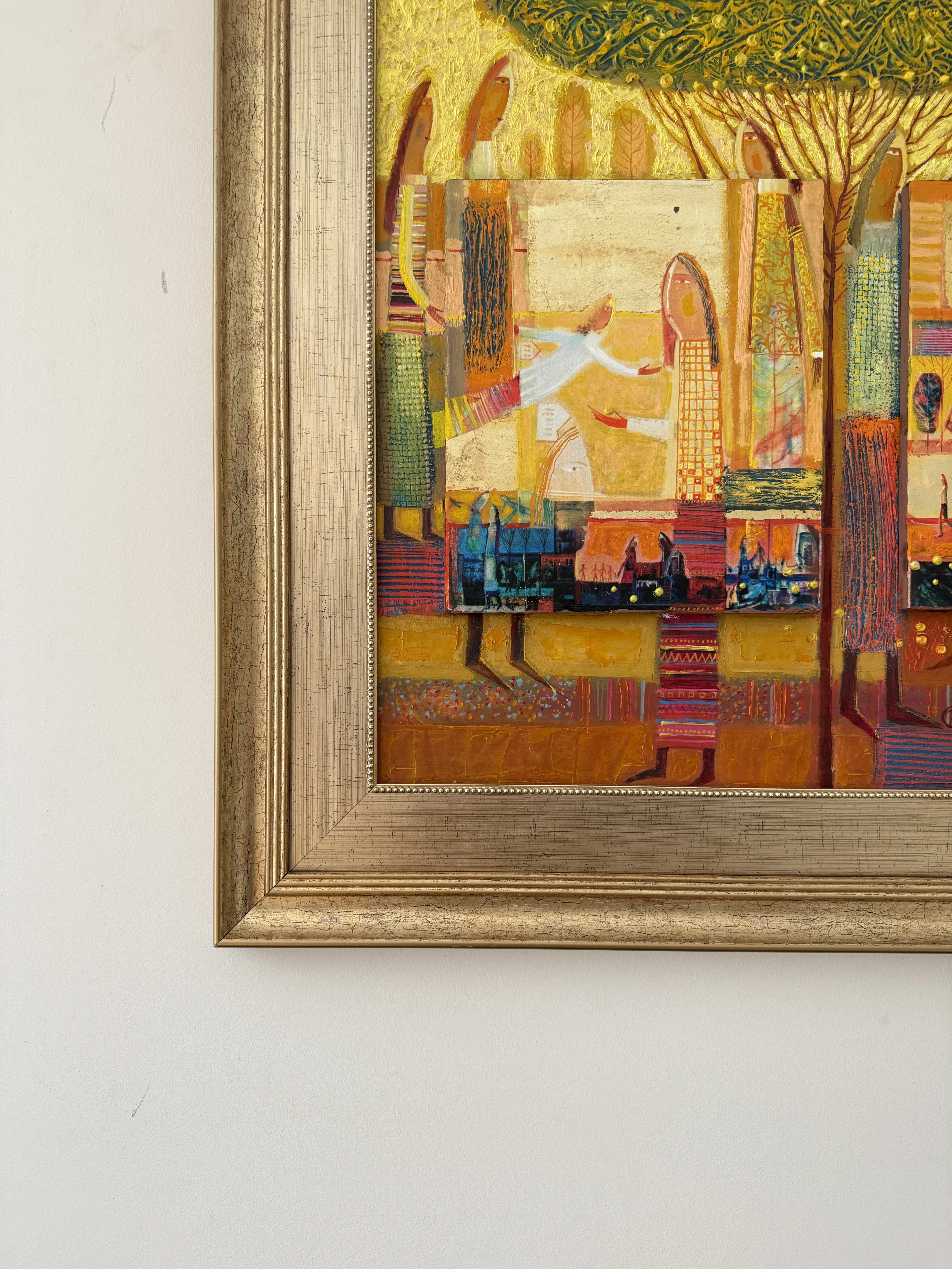 Image of Yellow apples by Roman Opalinsky, size: 78х68см, made of oil/wood, Painting medium, from Horodok Photo 8 of 13.