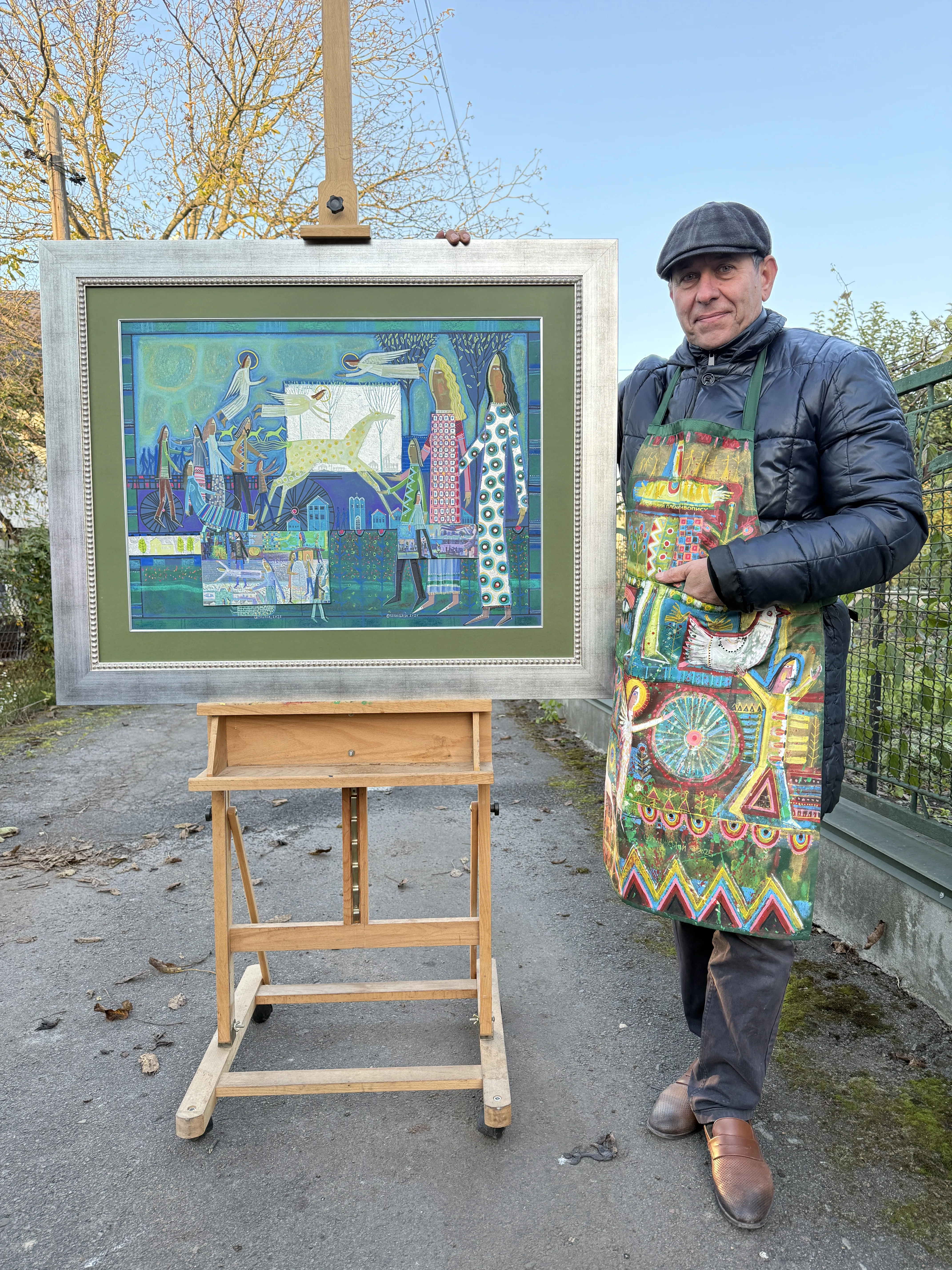 Obraz Untitled autorstwa Роман Опалінський, rozmiar: 110x90cm, medium Жywopis, cena: $1000 Zdjęcie 2 z 11.