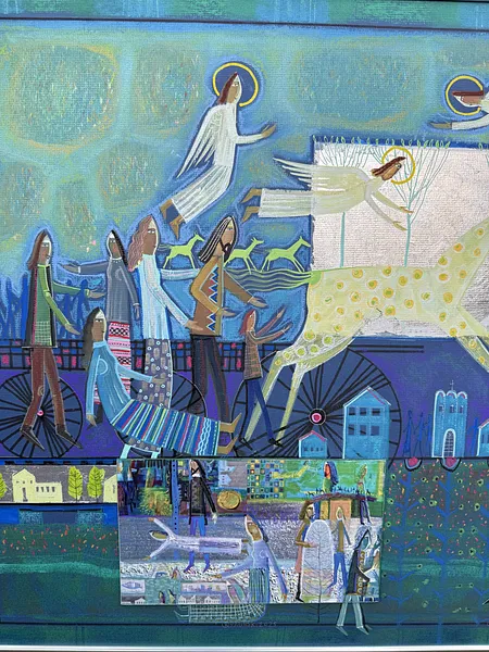 Зображення "IMG" від Роман Опалинський, розмір: 110x90cm, матеріали: картон/акрил, медіум: Живопис, місто: Городок, ціна: $1000 Фото 5 з 11.