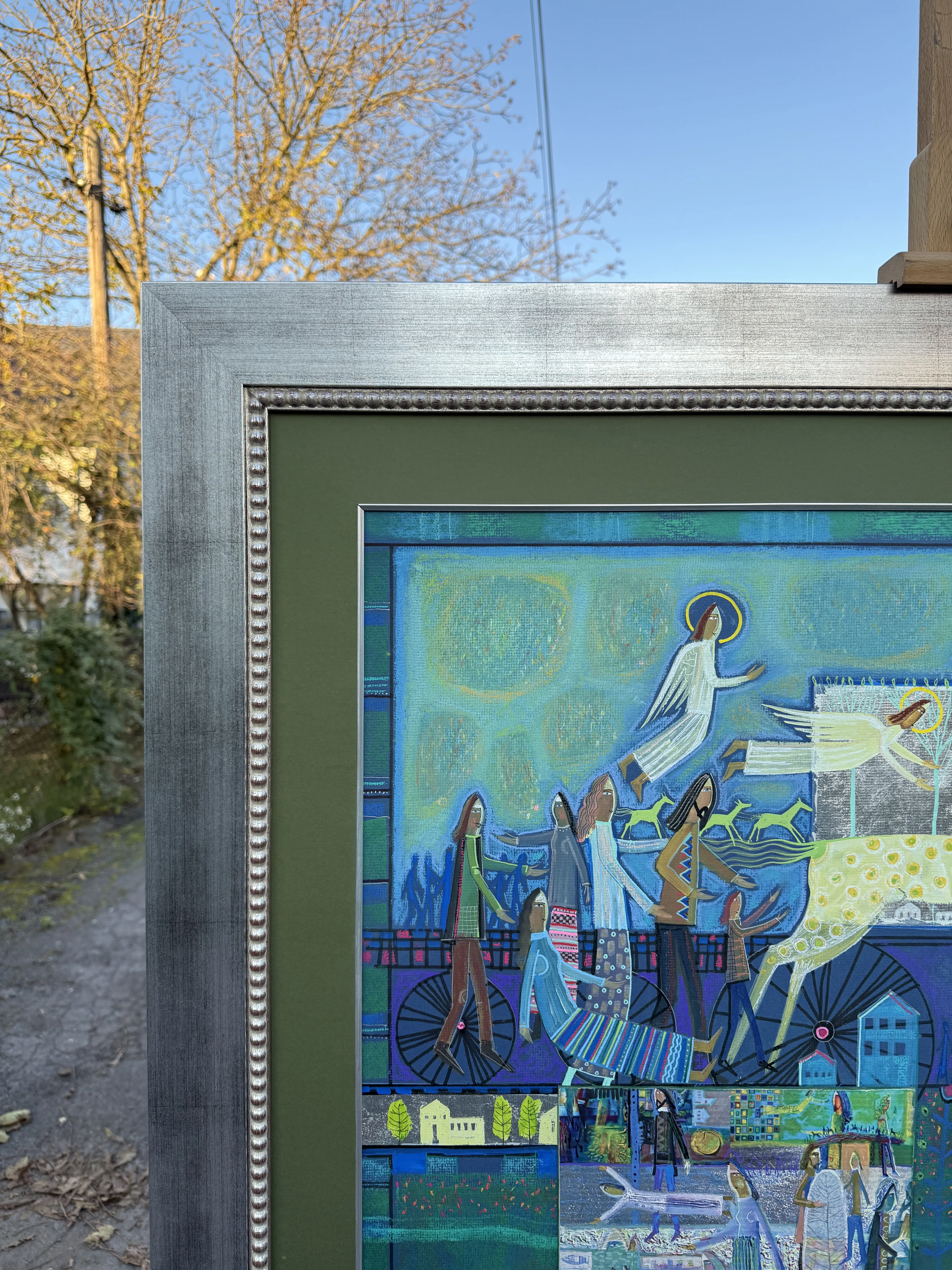 Зображення "IMG" від Роман Опалинський, розмір: 110x90cm, матеріали: картон/акрил, медіум: Живопис, місто: Городок, ціна: $1000 Фото 8 з 11.