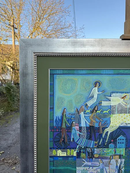 Зображення "IMG" від Роман Опалинський, розмір: 110x90cm, матеріали: картон/акрил, медіум: Живопис, місто: Городок, ціна: $1000 Фото 8 з 11.