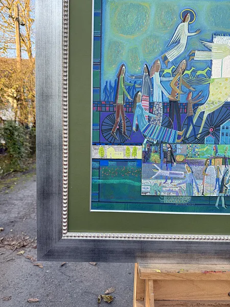 Зображення "IMG" від Роман Опалинський, розмір: 110x90cm, матеріали: картон/акрил, медіум: Живопис, місто: Городок, ціна: $1000 Фото 10 з 11.