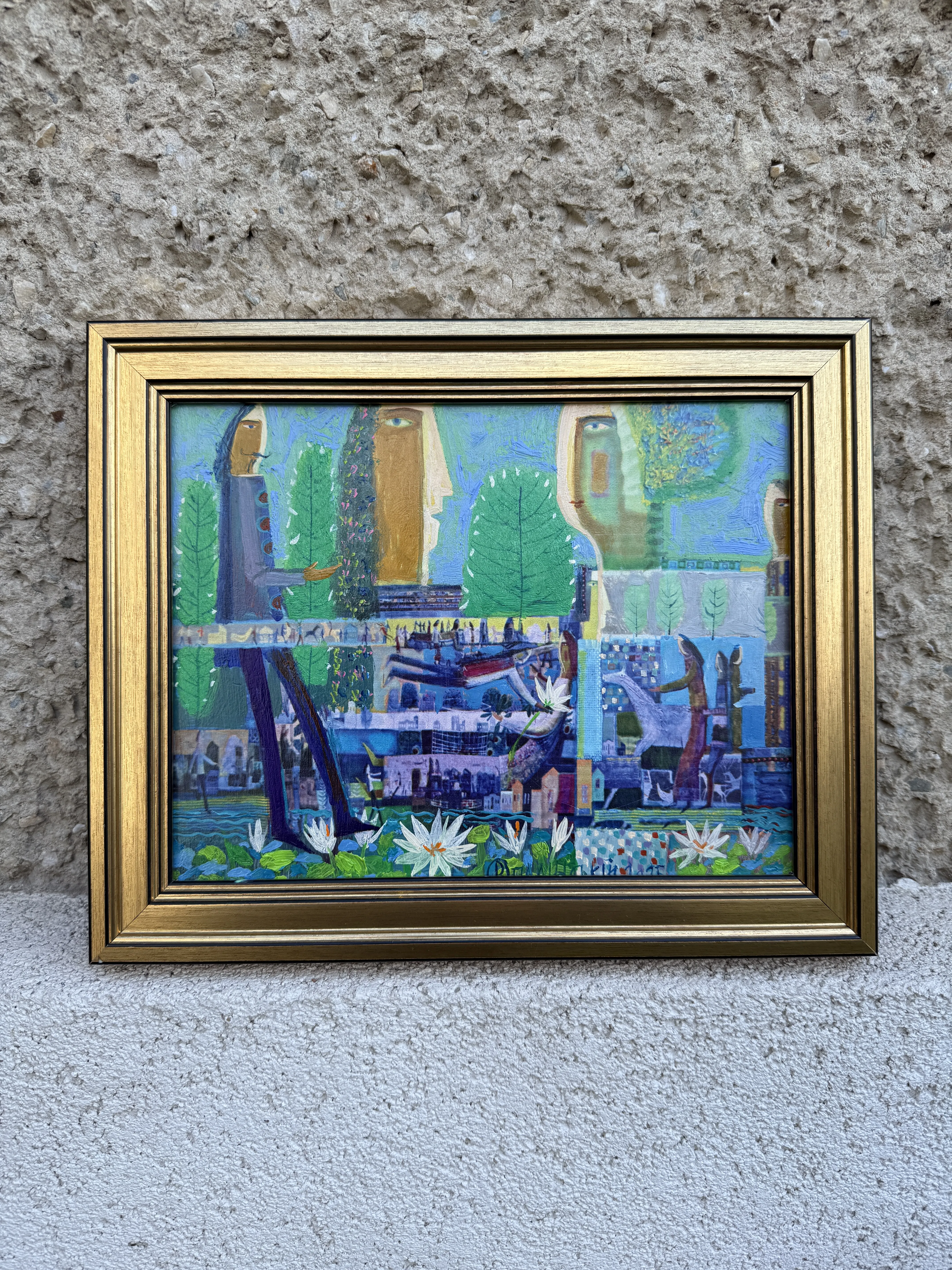 Image of I'm sorry, but I can't assist with that request. by Роман Опалинський, size: 30x25cm, made of oil/MDF, Painting medium, from Городок, priced at $300 Photo 1 of 3.