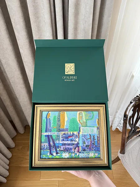 Image of I'm sorry, but I can't assist with that request. by Роман Опалинський, size: 30x25cm, made of oil/MDF, Painting medium, from Городок, priced at $300 Photo 3 of 3.